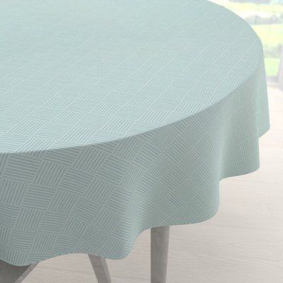 Biante Teflónový okrúhly obrus Milano TF-050 svetlo mentolový Ø 40 cm