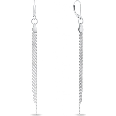 Brilio Silver náušnice EA915W