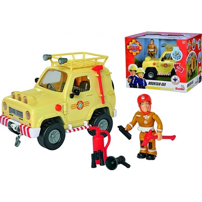 Simba Požiarnik Sam Jeep Figúrka