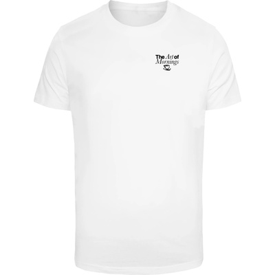 Mister Tee Тениска The Art Of Mornings Tee white XXLUB-MT3935-00220 - Тъмносив, размер 5XL