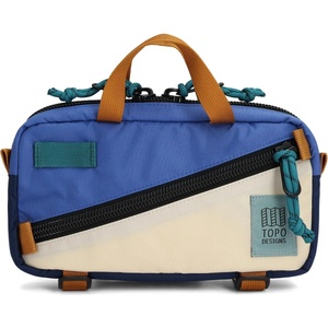 Topo Designs Чанта за кръст Topo designs Mini Quick Pack Hip bag - Cobalt / Midnight - размер 2, 5 l (510-5449-0811)