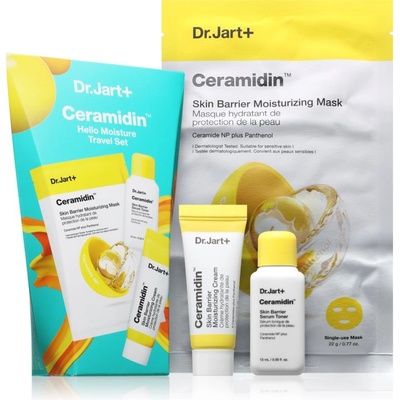 Dr. Jart+ Ceramidin Hello Moisture Travel Set комплект за пътуване възстановяващ кожната бариера