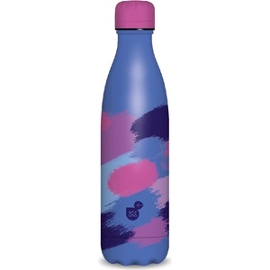 Ars Una 500 ml синьо на петна с двойни стени и метален чучур 55811590 (55811590)