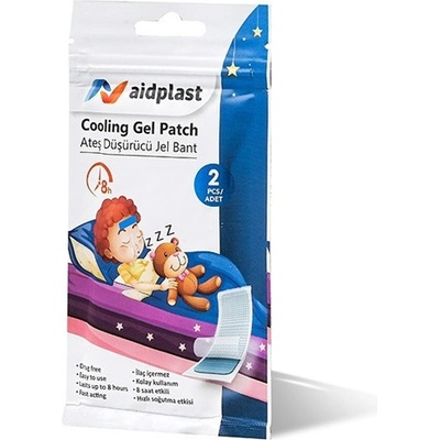 Aidplast chladivá hydrogelová náplasť 2 ks 1011