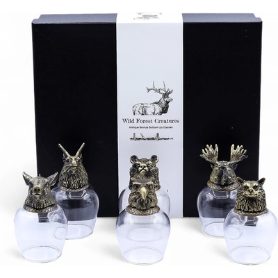 Ancient Wisdom Комплект от 6 чаши (100 мл. ) - Диви Горски Създания (5056368358739)