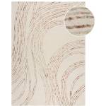 Flair Rugs Оранжев/кремав вълнен килим 160x230 cm Abstract Swirl - Flair Rugs (503119375806)