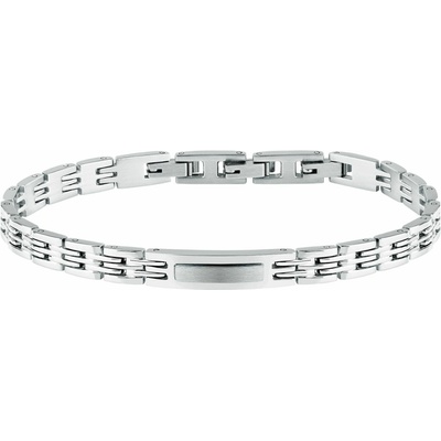 Trussardi Nadčasový oceľový náramok pre mužov T-Steel TJAXV35