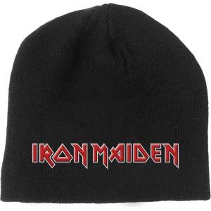 Iron Maiden шапка Logo Black UNI (IMBEAN04B)