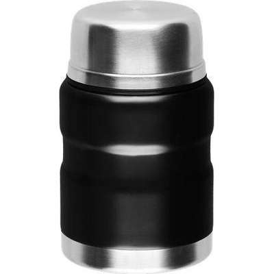 Maku Kitchen Life 500 мл черен термос за храна с лъжичка maku