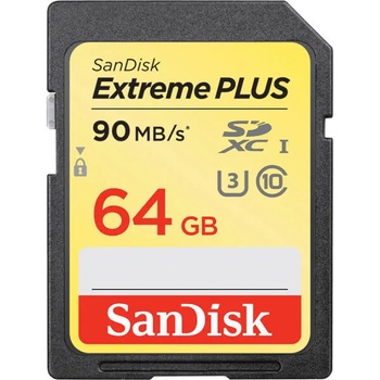 SanDisk SDXC Extreme Plus 64GB SDSDXWF-064G-GNCIN