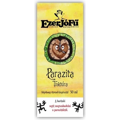 Ezerjófű Parazita tinktúra 50 ml