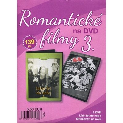 ROMANTICKÉ FILMY 3 - Digipack DVD