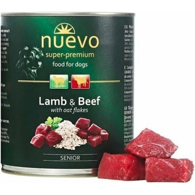 Nuevo dog Senior Lamb & Beef 800 g