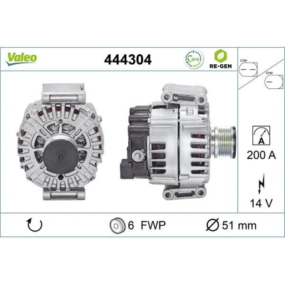 generátor VALEO 444304