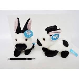 Dubi Rabbit white-black19cm