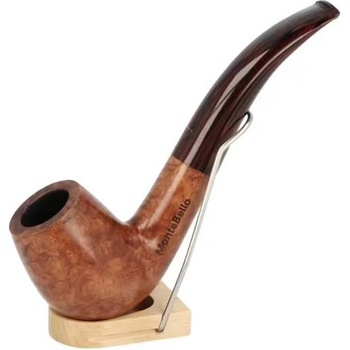 MonteBello Bent Billiard hnedá hladká filter 9mm