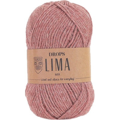 Příze DROPS Lima mix - 9022 rumělková