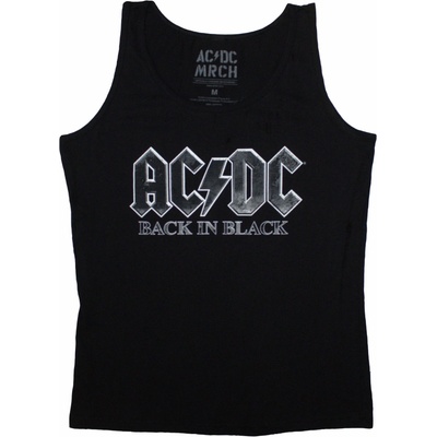Tielko AC/DC Back In Black Čierna M