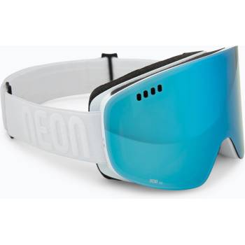 Neon Скиорска маска Neon Light white/white/mirror acciaio