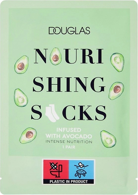 Douglas Essential Hydrating Socks With Avocado Специална грижа дамски 8gr