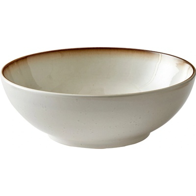 Bitz Kameninová mísa na salát cream/cream 30 cm