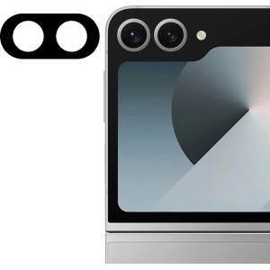  Стъклен Протектор за камера 5D за Samsung Galaxy Z Flip8, черен