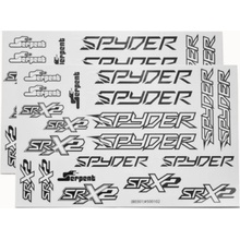 Serpent Decal sheet spyder black/white 2 SER500102