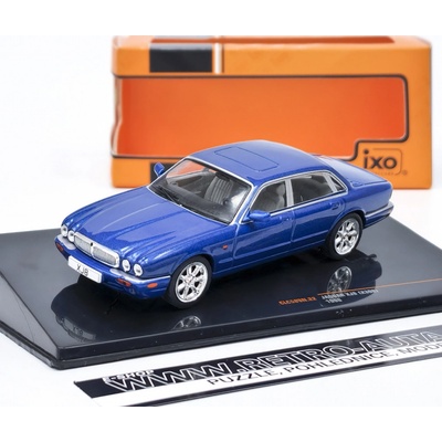 IXO Jaguar XJ8 X308 1998 Modrá 1:43