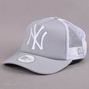 New Era Clean Trucker NY šedá / bílá