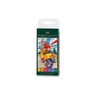 Faber-Castell 167174 Pitt Artist Pen Brush Colour 8 ks