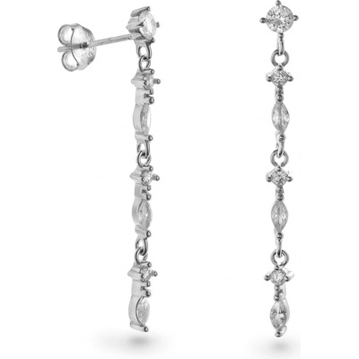 Again Jewelry Visiace strieborné náušnice s kubickými zirkónmi AJNS0011
