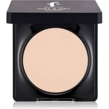 Flormar Wet & Dry Compact Powder уеднаквяваща тена компактна пудра цвят 005 Medium Caramel 10 гр