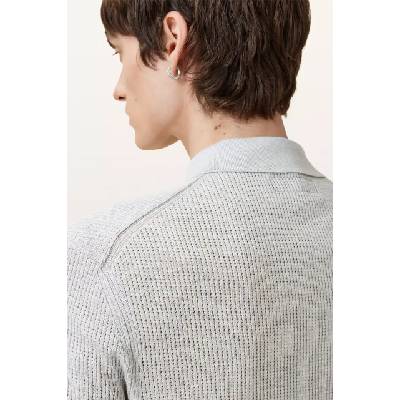 AllSaints Памучна тениска с яка AllSaints AUBREY SS (M020KA)