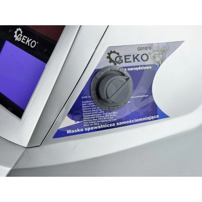 Geko G01876 strieborná