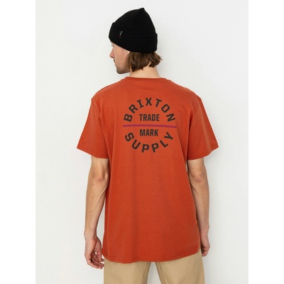 Brixton Oath V Stt terracotta washed black cranbe