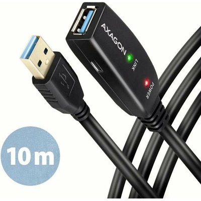 Axagon ADR-310 USB 3.2 Gen 1 A-M -> A-F aktivní prodlužovací / repeater