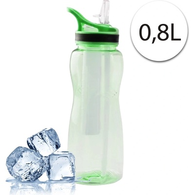 Perfect Home 28180-Green Chladiaca fľaša na vodu s držiakom 800ml