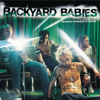 Backyard Babies - Making Enemies is Good (Limited Coloured Green Marbled Translucent Vinyl, Re-Issue) - Vinyl LP
