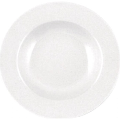 Gastrokuchyne Hlboký tanier Hotel - Ø 23 cm - biely