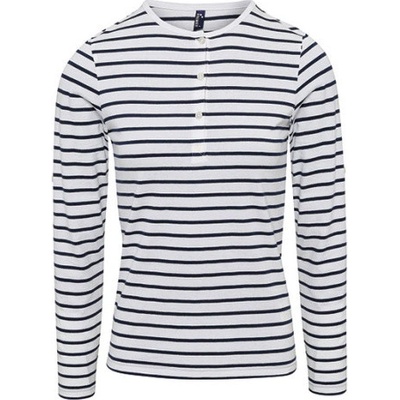 Premier Workwear Dámske tričko s dlhým rukávom PR318 White