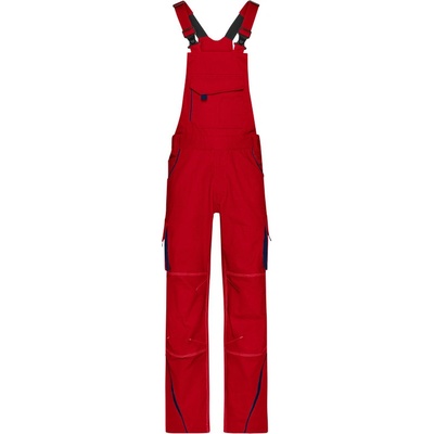 James & Nicholson kalhoty Color JN 848 s laclem -red/navy