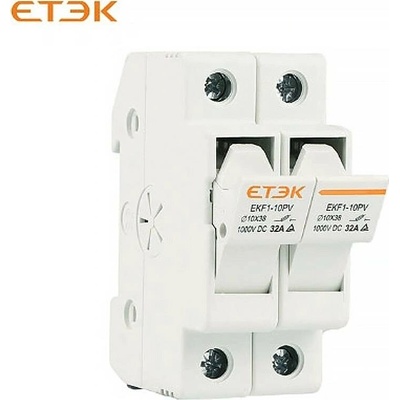 ETEK Odpojovač pojistkový 10x38mm 2PP 32A 1000V FVE