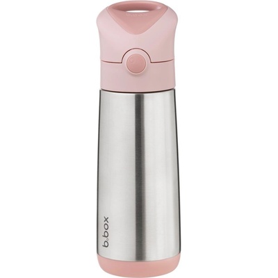 b.box Termoska na pití s brčkem 500 ml blush crush
