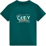 Color Kids Детска спортна тениска Color Kids Kid's T-Shirt with Print S/S Sport shirt - Mediterranea - размер 116 (EU) (704-5849-0215)
