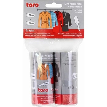 Toro náhradní náplň k čistícímu válečku 4,3 x 10 cm 2 ks