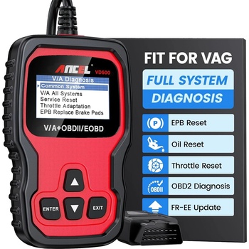 ANCEL VD500 Automotive OBD2 Code Reader(Specially designed for VAG vehicles) (VD500)