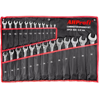 AHProfi Sada očkoplochých klíčů 6 - 32 mm 25 ks AH1196 – Zbozi.Blesk.cz