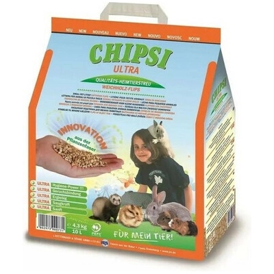 JRS Chipsi Ultra 10l (4,5 kg) absorpční podestýlka pro malá zvířata – Hledejceny.cz