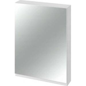 Cersanit Moduo - Огледален шкаф, 80x60x14 см, 1 врата, L/R панти, бял S590-018-DSM (S590-018-DSM)