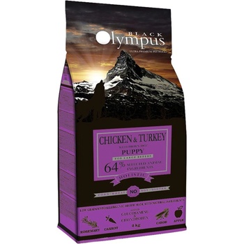 Black Olympus Puppy Maxi Chicken & Brown Rice 12 кг